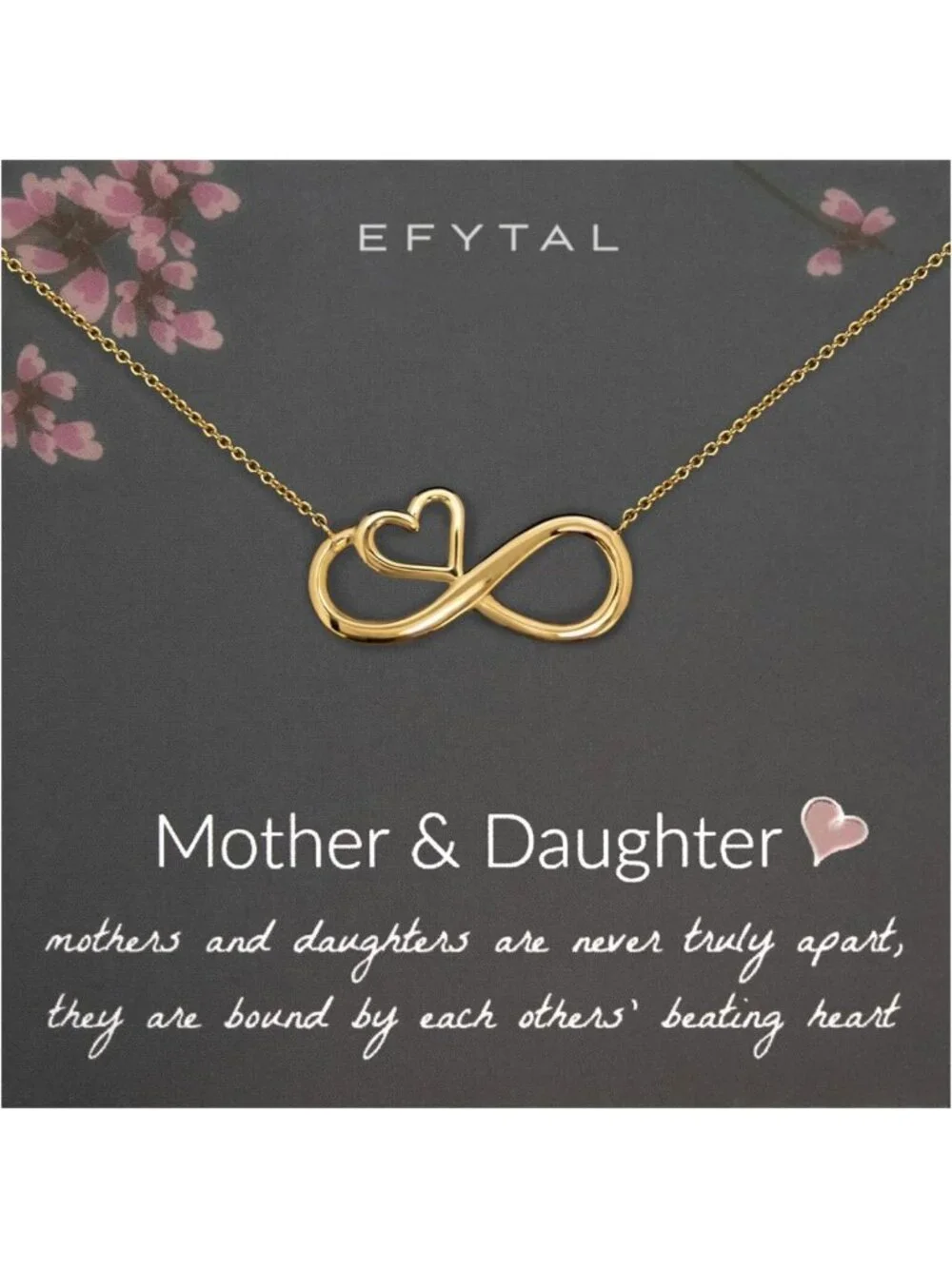 Sterling Silver or 14K Gold Mother Daughter Necklace - Perfect Gift for Mom